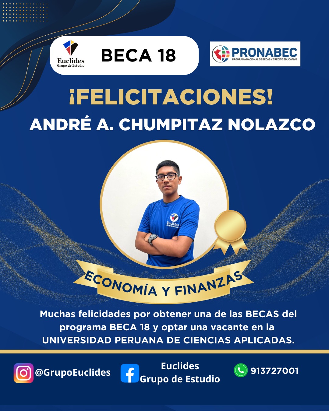 André Chumpitaz - Beca 18